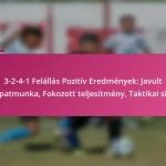 3-2-4-1 Felállás Pozitív Eredmények: Javult csapatmunka, Fokozott teljesítmény, Taktikai siker