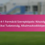 3-2-4-1 Formáció Szerepképzés: Készségek, Taktikai Tudatosság, Alkalmazkodóképesség