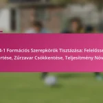 3-2-4-1 Formációs Szerepkörök Tisztázása: Felelősségek Megértése, Zűrzavar Csökkentése, Teljesítmény Növelése