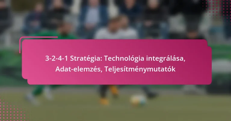 3-2-4-1 Stratégia: Technológia integrálása, Adat-elemzés, Teljesítménymutatók