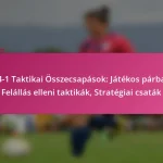 3-2-4-1 Taktikai Összecsapások: Játékos párbajok, Felállás elleni taktikák, Stratégiai csaták